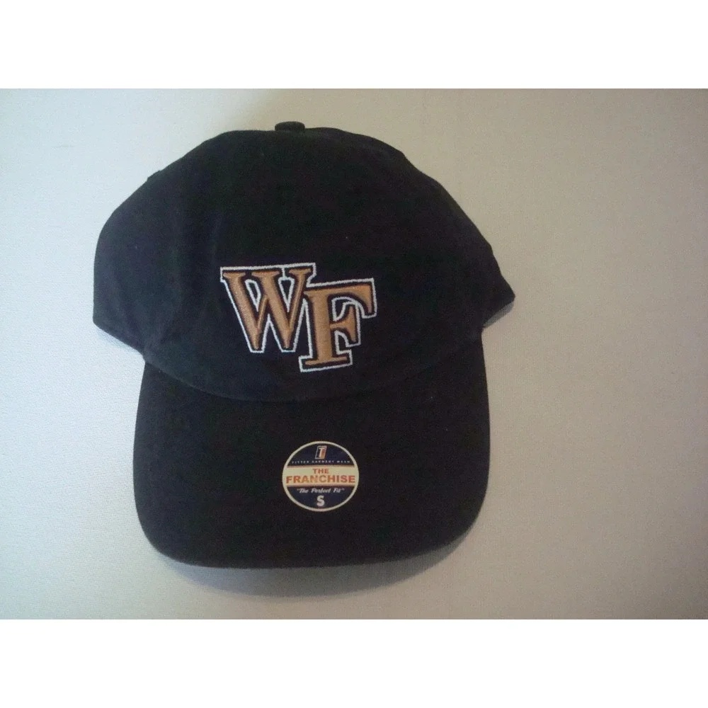 WAKE FORREST FOREST TWINS SMALL BEACH HAT CAP VINTAGE DEADSTOCK R2